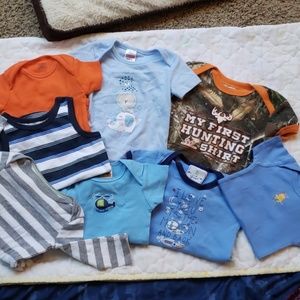 3/$12 ☆ Baby Boy Onesie Bundle 3-6 months